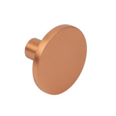 Knob Zinc Alloy Ø 41 mm Como Brushed copper