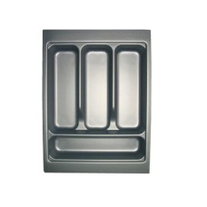 Plastic Cutlery Insert Depth 423 mm to Suit Matrix Box S Drawer Systems For cabinets with 18/19 mm board thickness Width 351 for cabinet width 450 mm anthracite