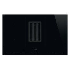 Hob Induction with Extractor 830 mm Smeg HOBD682D1 - Black