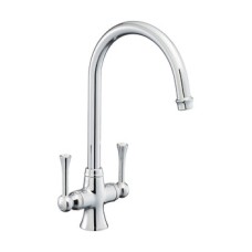 Mixer Tap Dual Lever Rangemaster Estuary Chrome