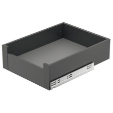 Front Bracket Set for 128 mm Internal Drawer Matrix Box Slim A Plastic Anthracite