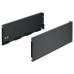 Drawer Sides 185 mm High Steel Vionaro Length 270 mm graphite