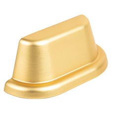 Cup Pull Handle Zinc Alloy Fixing Centres 64 mm Land Brushed gold