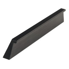 Pull Handle Aluminium Fixing Centres 160 mm Rail Brushed black