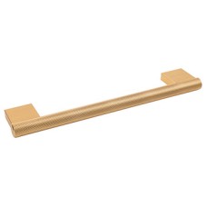 Bar Handle Aluminium Fixing Centres 192 mm Graf Big Brushed brass