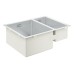 Sink GROHE K700 1.5 bowl Half bowl position: Right