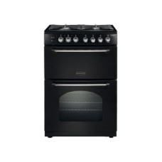 Range Cooker 600 mm Rangemaster Classic 60 CLA60DFFBL/C - Black Dual fuel