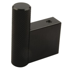 Hat and Coat Hook Aluminium 41 x 50 mm Graf Brushed black