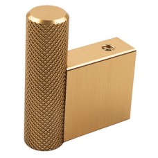 Hat and Coat Hook Aluminium 41 x 50 mm Graf Brushed dark brass