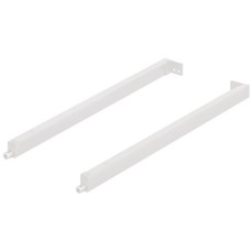 Rectangular Rail Set for Matrix Box P Drawer System For gallery railing system Length 270 mm white