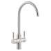 3-in-1 Filter Tap 2.1 litres C-spout Pronteau ProStream PT1102 - Brushed nickel