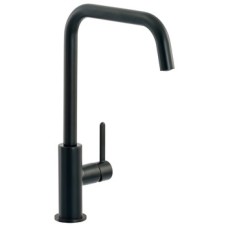 Mixer Tap Single Lever U-Spout Abode Althia AT1270 - Matt Black