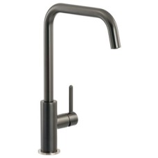 Mixer Tap Single Lever U-Spout Abode Althia AT1269 - Brushed Graphite