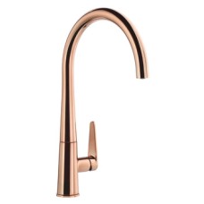 Mixer Tap Single Lever C-Spout Abode Coniq R Polished chrome - AT2118