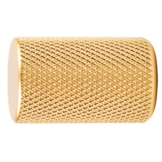 Knob Aluminium Ø 17 mm Graf Brushed dark brass