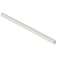 Rectangular Cross Rail for Pull Out Door Front Fixing and VIS Internal Pull Out Matrix Box P Steel White