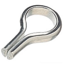 Loop Shelf Support for Use with Plug in Socket for Wooden Shelves Nickel plated