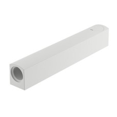 Screw-on Housing for Push Catch Free Flap 1.7 and 3.15 White