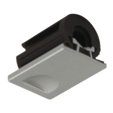 Concealed Shelf Support for Use with Plug in Supports for Wooden Shelves Light grey RAL 7035