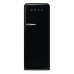 Fridge-Freezer Freestanding with Ice Compartment Total Capacity 281 Litres Smeg 50’s Style FAB28RBL5UK - Black right hand hinge