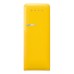 Fridge-Freezer Freestanding with Ice Compartment Total Capacity 281 Litres Smeg 50’s Style FAB28RYW5 - Yellow right hand hinge