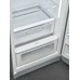 Fridge-Freezer Freestanding with Ice Compartment Total Capacity 281 Litres Smeg 50’s Style FAB28RSV5 - Silver right hand hinge