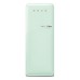 Fridge-Freezer Freestanding with Ice Compartment Total Capacity 281 Litres Smeg 50’s Style FAB28LPG5 - Pastel green left hand hinge
