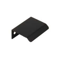 Profile Handle Aluminium Curve Matt black finish length 45 mm fixing centres 32 mm