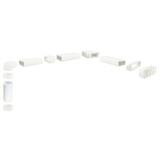 Ducting Set Length 3000 mm System 6 to 6a white