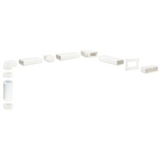 Ducting Set Length 3000 mm System 5 to 5a brown