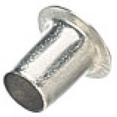 Socket Plug in for Ø 6.5 mm Hole for Use with Loop Shelf Support Nickel plated