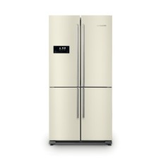 Fridge Freezer Freestanding Total Capacity 630 Litres Rangemaster RSXS21IV/C - Ivory finish