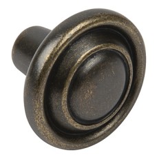 Knob Zinc Alloy Ø 32 mm Eden Antique brass