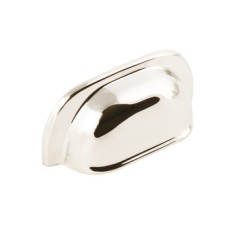 Cup Handle Brass Polished nickel