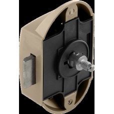 Push Button Lock with Push Button Locking Backset 25 mm Backset 25 mm Matt nickel lacquered
