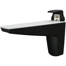 Moon shelf support for glass and wooden shelves Matt black