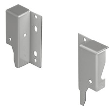 Back Bracket for Häfele Matrix Box S 84 mm Drawer Sides Grey