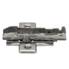 Mounting Plate Cruciform 4 Point Fixing Hospa Screw Fixing for Tiomos Click On System Hinges Height adjustment via worm gear Height 0 mm