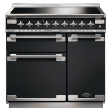Range Cooker Induction 900 mm Rangemaster Elise 90 Gloss black finish