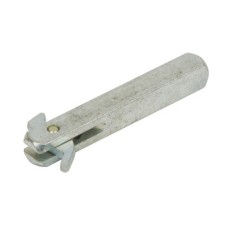 Half Spindle 8 mm Square For one-sided installation on doors Length 60 mm to suit doors 40-50 mm thick