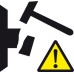 Panel Component Black Makrolon without Lip Keku without catch for panels that are frequently removed Mounting with hospa screws