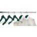 Wardrobe Rail OVA 30 x 15 mm Steel Polished chrome finish