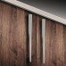 Pull Handle Zinc Alloy Fixing Centres 32-96 mm Libra Polished chrome length 130 mm fixing centres 32 mm