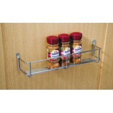 Spice and Packet Rack One Tier Depth 55 mm Fixing hole centres 300 mm linear