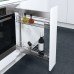 Storage Basket Set for Cabinet Width 150-300 mm Vauth-Sagel VS SUB Side Vauth-Sagel by Häfele Basket width 89 mm height 75 mm saphir mesh chrome wire