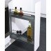 Storage Basket Set for Cabinet Width 150 mm 90° Vauth-Sagel VS SUB Slim Silver finish