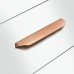 Pull Handle Zinc Alloy Fixing Centres 32-160 mm Nick Brushed copper fixing centres 32 mm