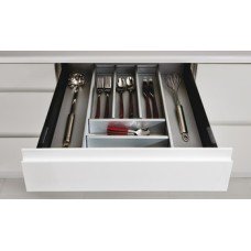 MX Standard Drawer Packed Set 30/50 kg 92 mm High With full extension runners 50 kg length 500 mm white