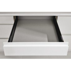 Drawer Back 157 mm High for Matrix Box P System Pan and Solid Side Drawers For cabinet width 1000 mm width 902 mm light grey finish