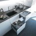 Individual Bin Lid Ninka One2Five and One2Seven Plastic Bio-filter lid for bin container capacity 5.5 and 8 litres dark grey